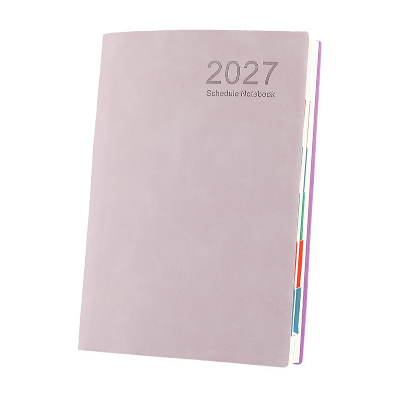 Carnet de planification quotidienne minimaliste 2027