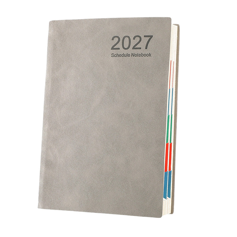 Carnet de planification quotidienne minimaliste 2027