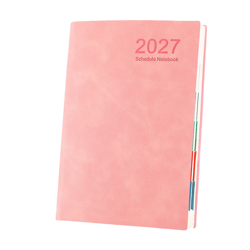 Carnet de planification quotidienne minimaliste 2027