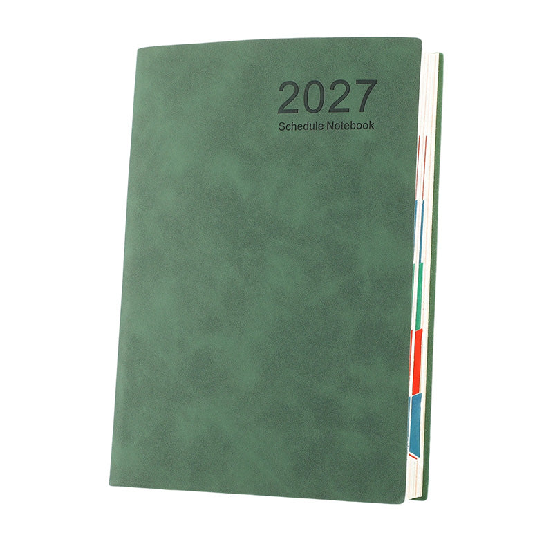 Carnet de planification quotidienne minimaliste 2027