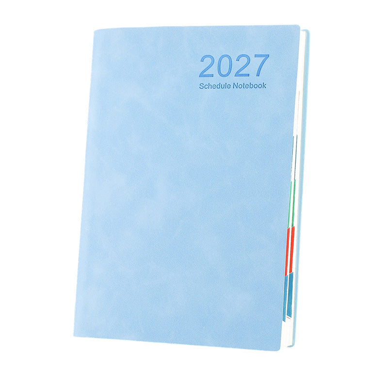 Carnet de planification quotidienne minimaliste 2027