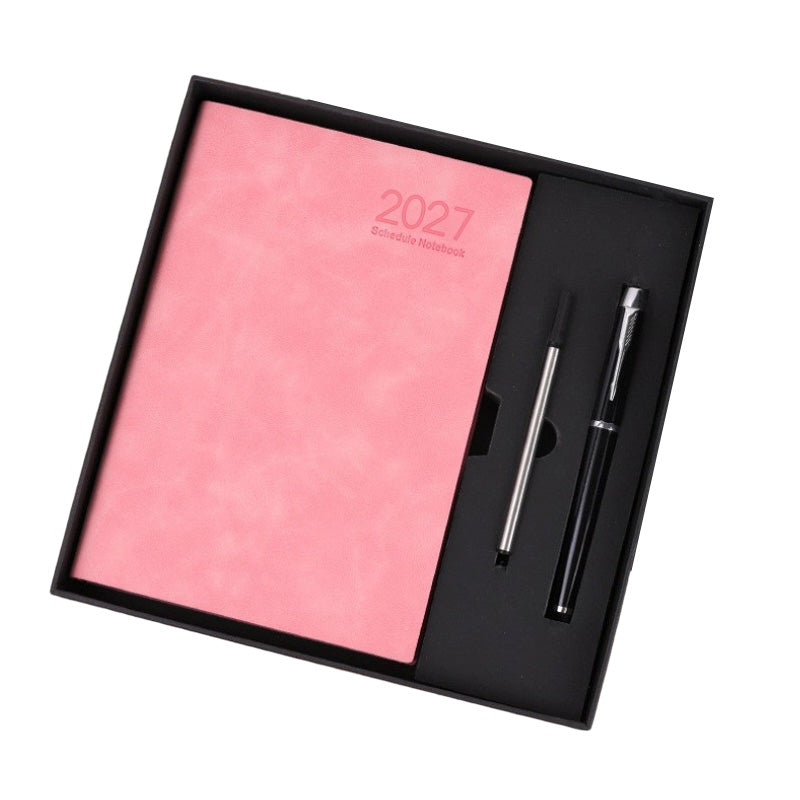 Carnet de planification quotidienne minimaliste 2027