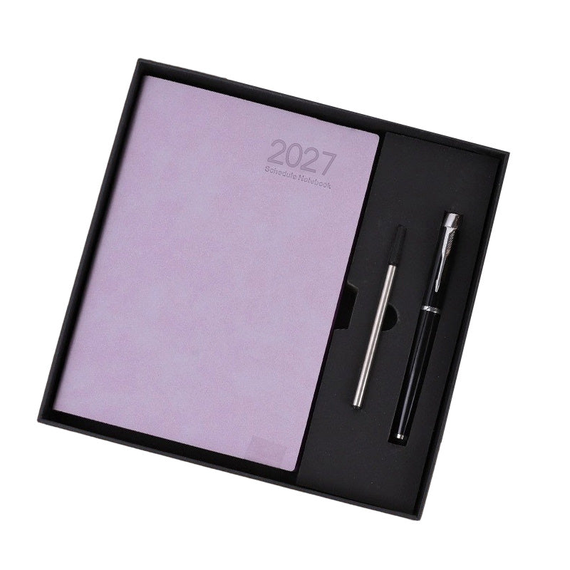 Carnet de planification quotidienne minimaliste 2027