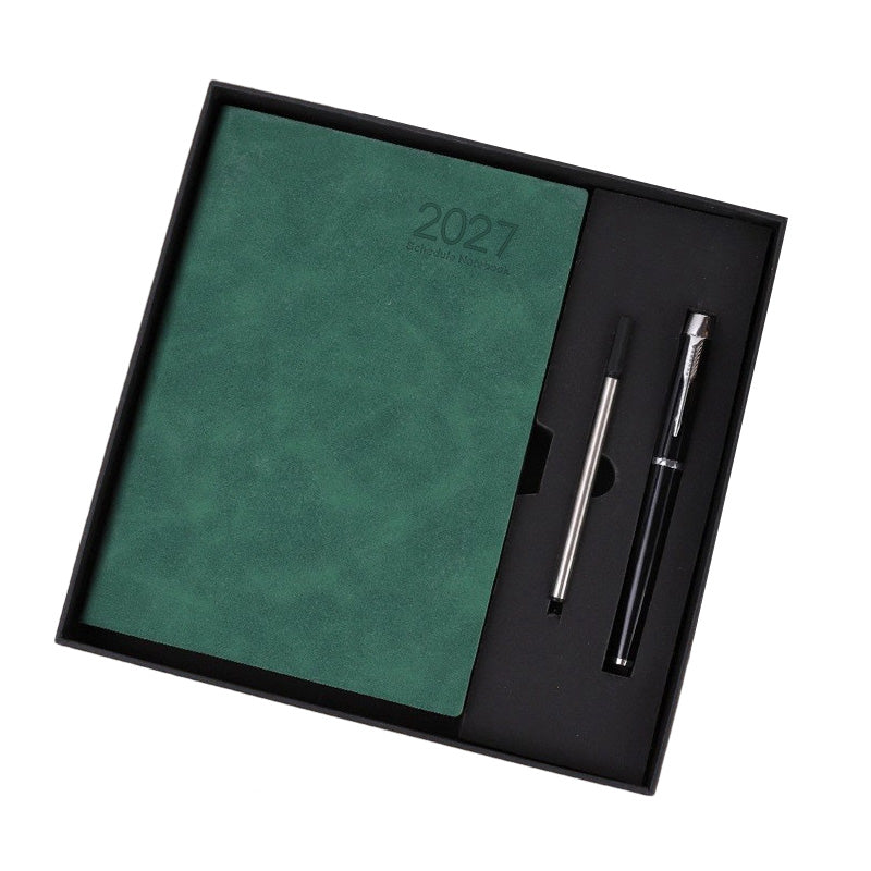 Carnet de planification quotidienne minimaliste 2027