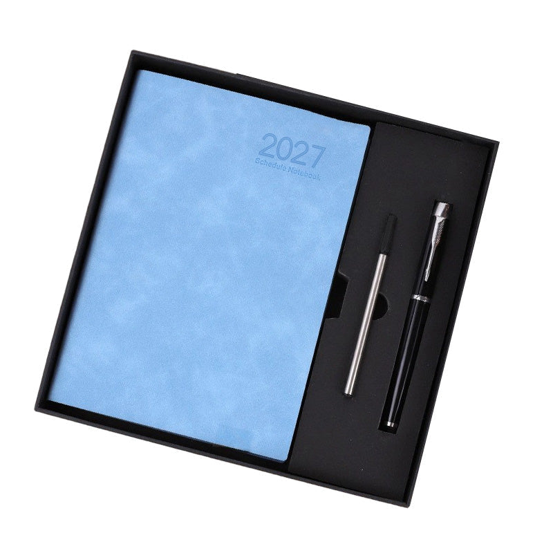 Carnet de planification quotidienne minimaliste 2027