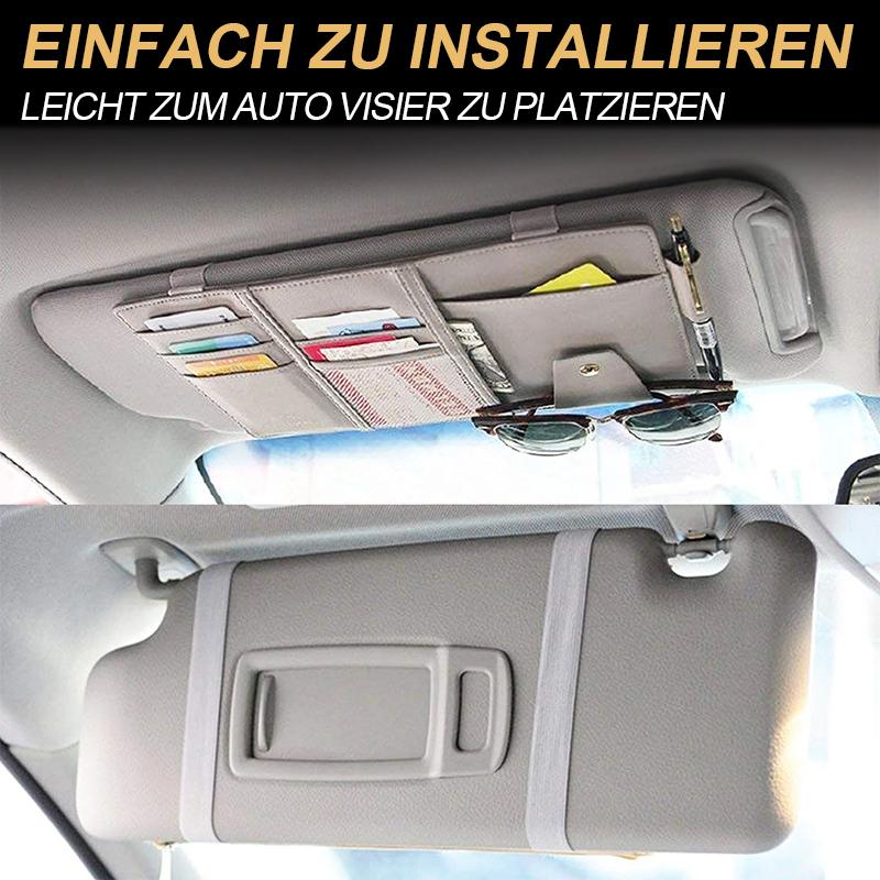 Organisateur de pare-soleil de voiture tout-en-un