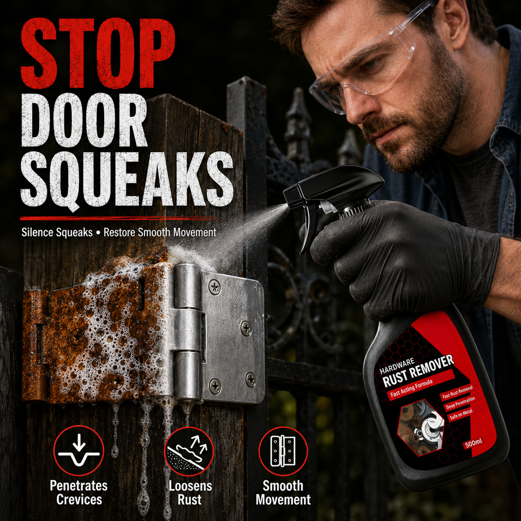 Dégrippant rapide en spray pour quincaillerie