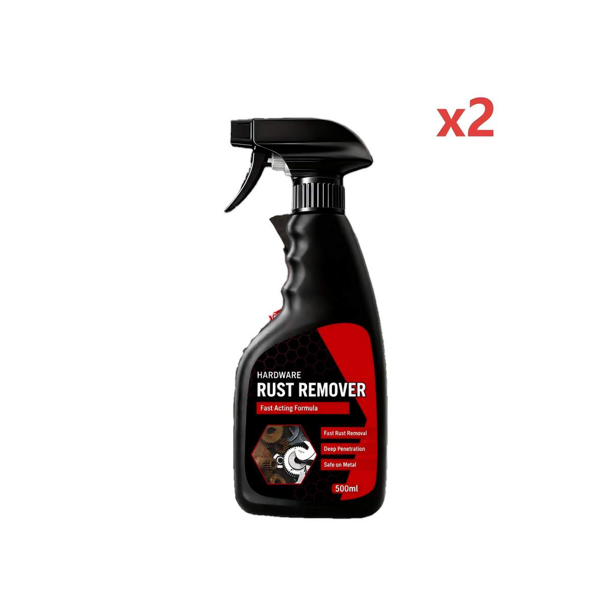 Dégrippant rapide en spray pour quincaillerie
