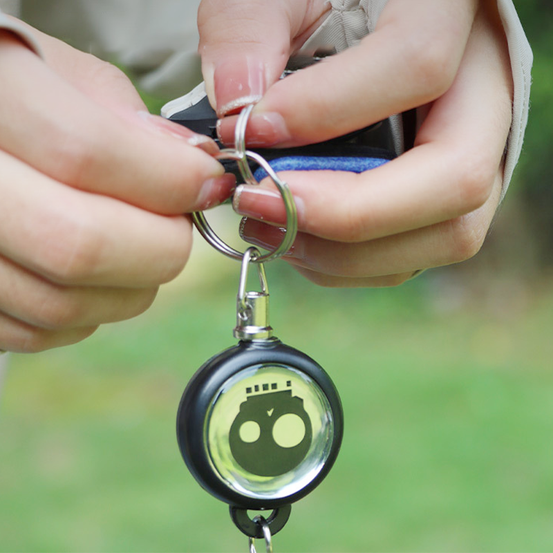 Porte-clés rétractable ultra-résistant