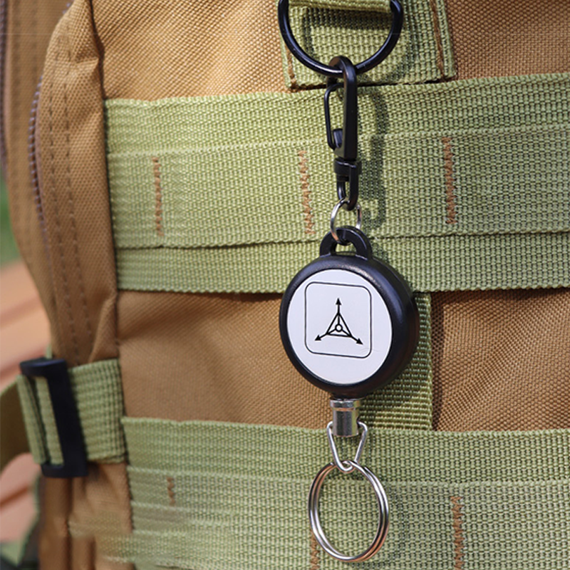 Porte-clés rétractable ultra-résistant