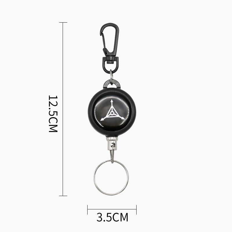 Porte-clés rétractable ultra-résistant