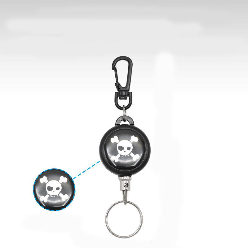 Porte-clés rétractable ultra-résistant