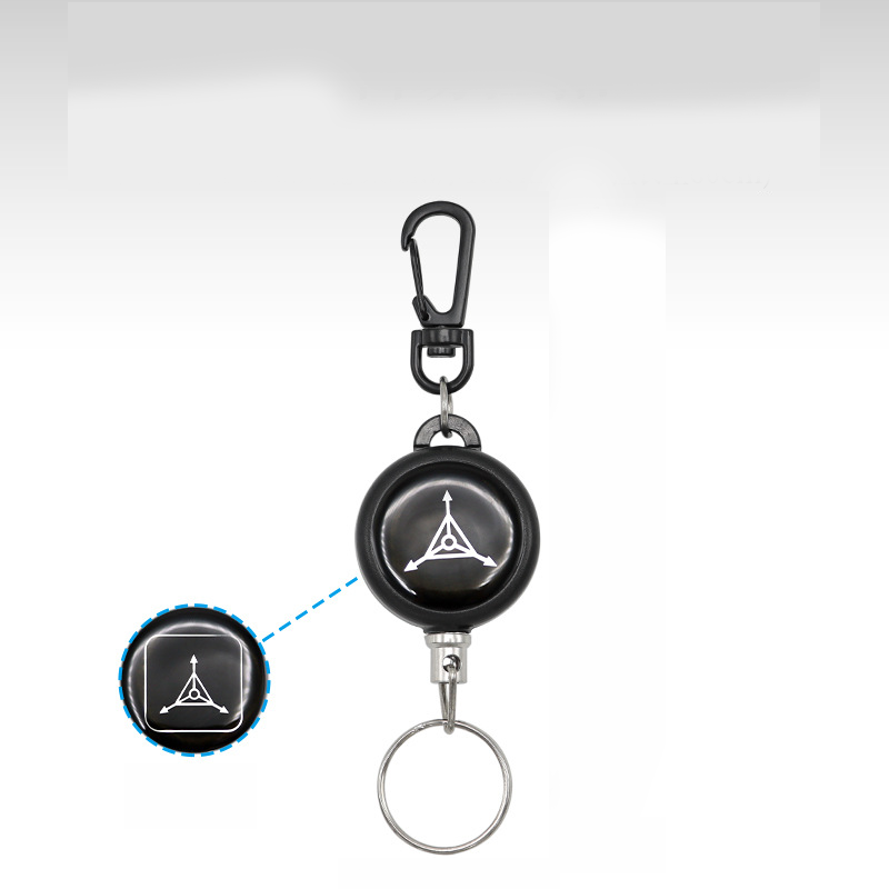 Porte-clés rétractable ultra-résistant