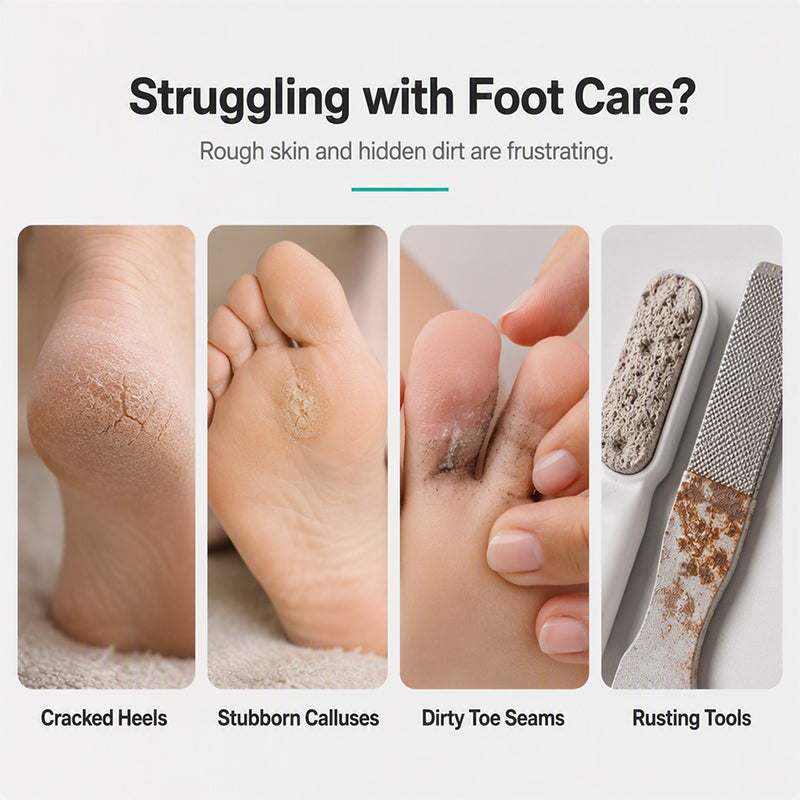 Râpe Double Face Anti-Callosités pour les Pieds