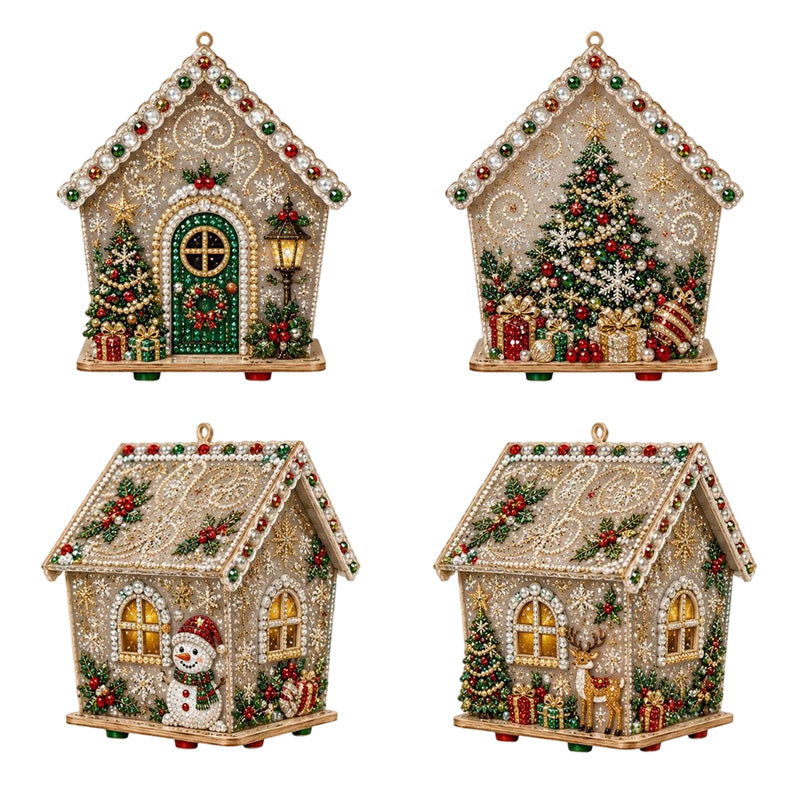 Kit de peinture de Noël DIY 3D à perles