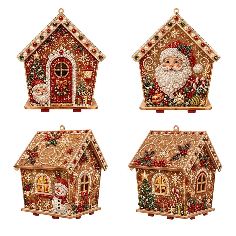 Kit de peinture de Noël DIY 3D à perles