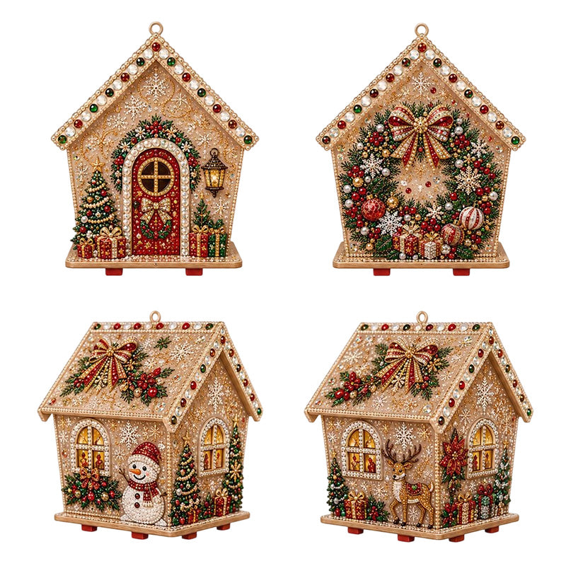 Kit de peinture de Noël DIY 3D à perles