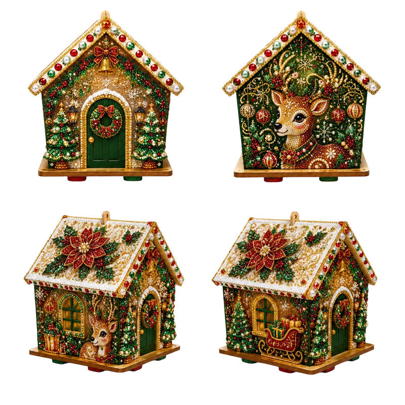 Kit de peinture de Noël DIY 3D à perles