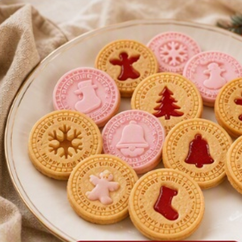 Assortiment d'emporte-pièces de Noël festifs