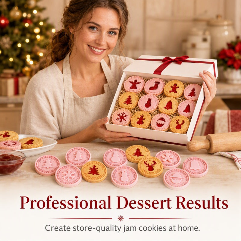 Assortiment d'emporte-pièces de Noël festifs
