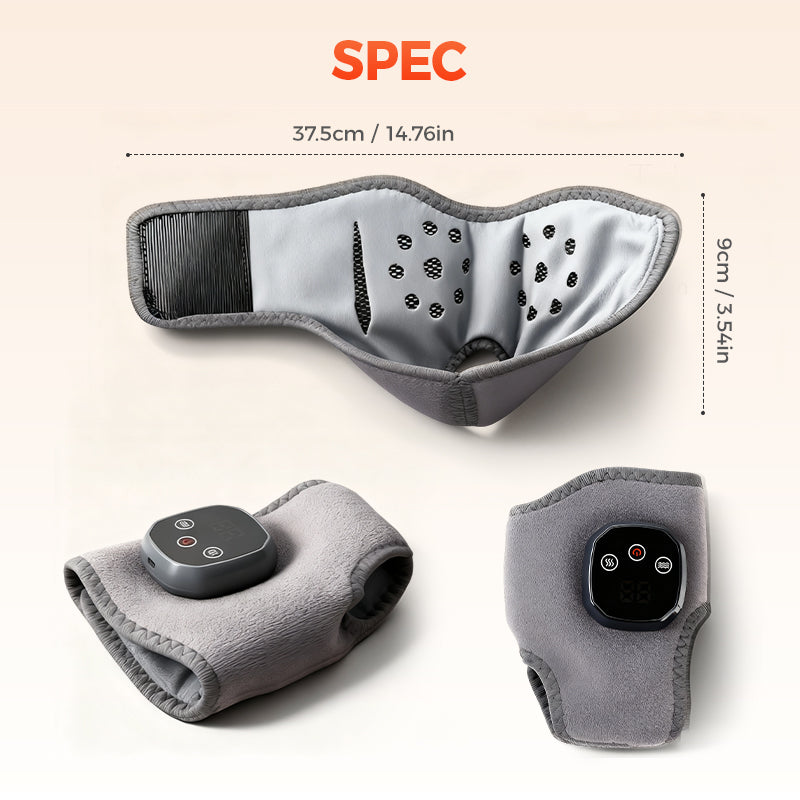 Masseur de cheville portable avec chaleur et vibrations