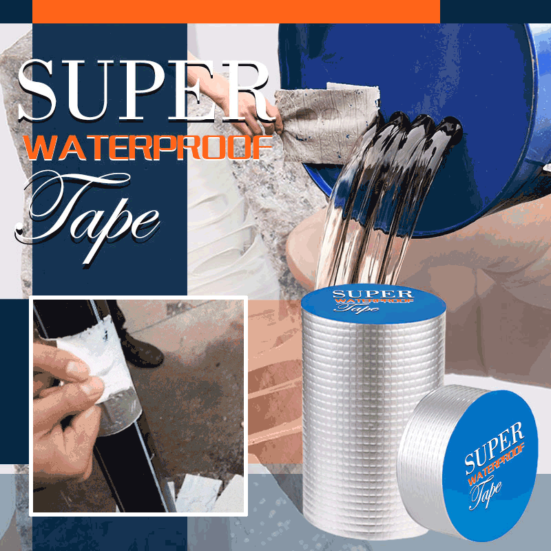 Ruban super étanche pour réparation de dommages avec protection imperméable