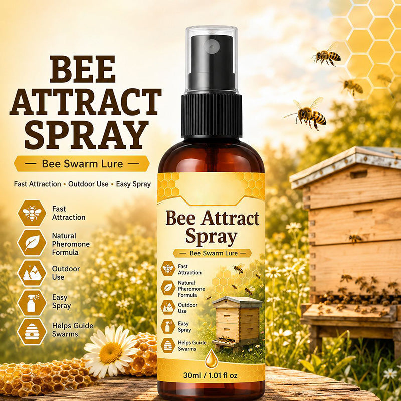 Spray attractif naturel pour abeilles en extérieur