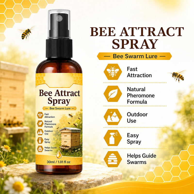 Spray attractif naturel pour abeilles en extérieur