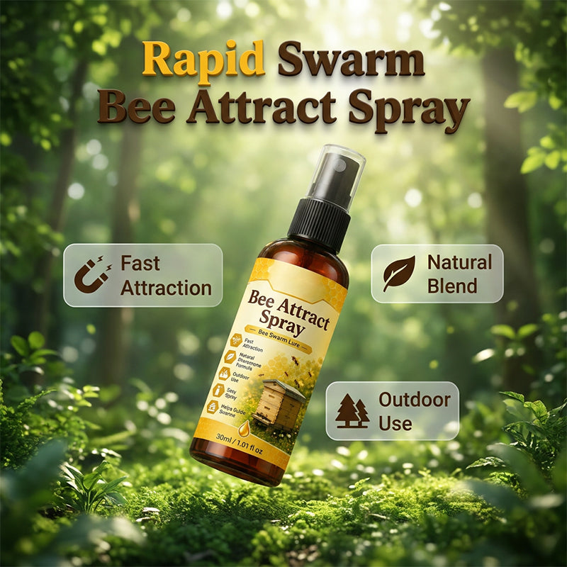 Spray attractif naturel pour abeilles en extérieur