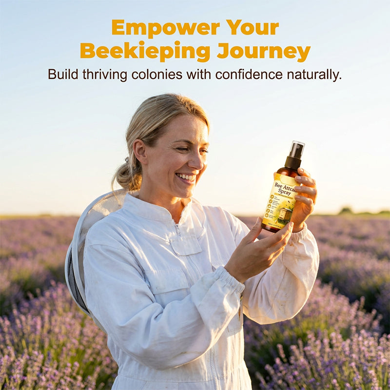Spray attractif naturel pour abeilles en extérieur