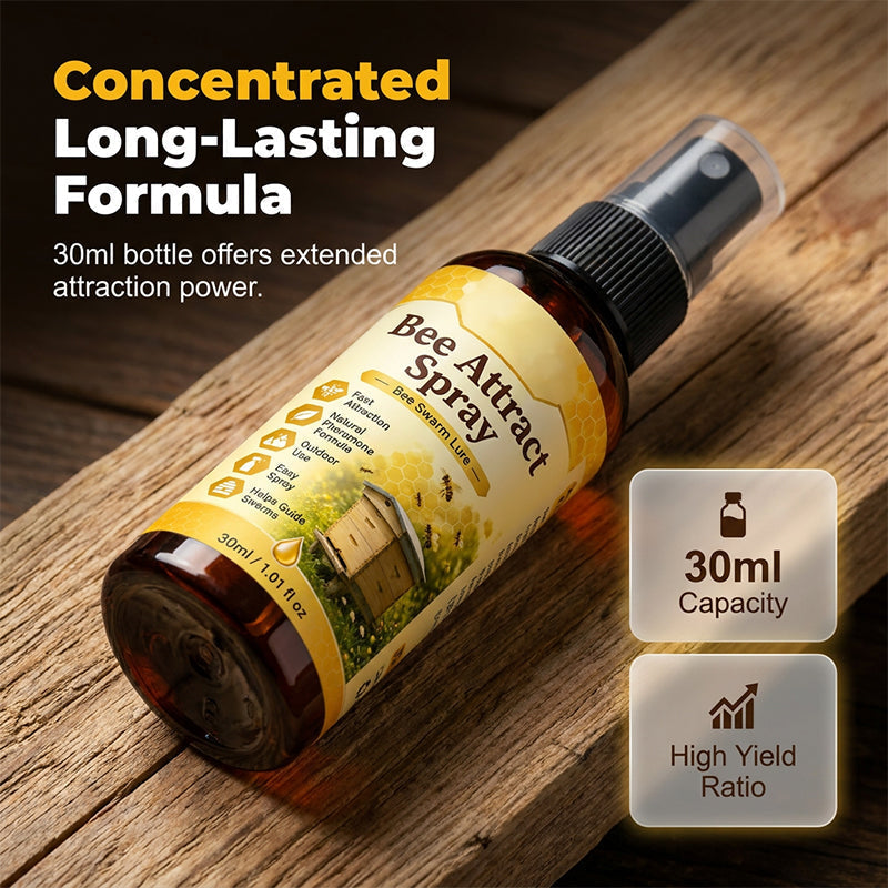 Spray attractif naturel pour abeilles en extérieur