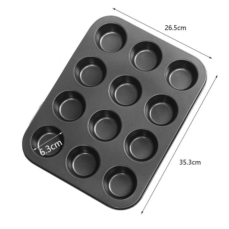 Moule multi-empreintes antiadhésif pour mini-Bundt Cakes