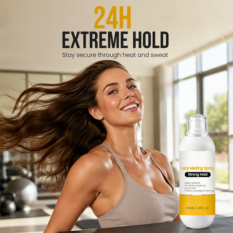 Spray fixateur pour dentelle à tenue forte