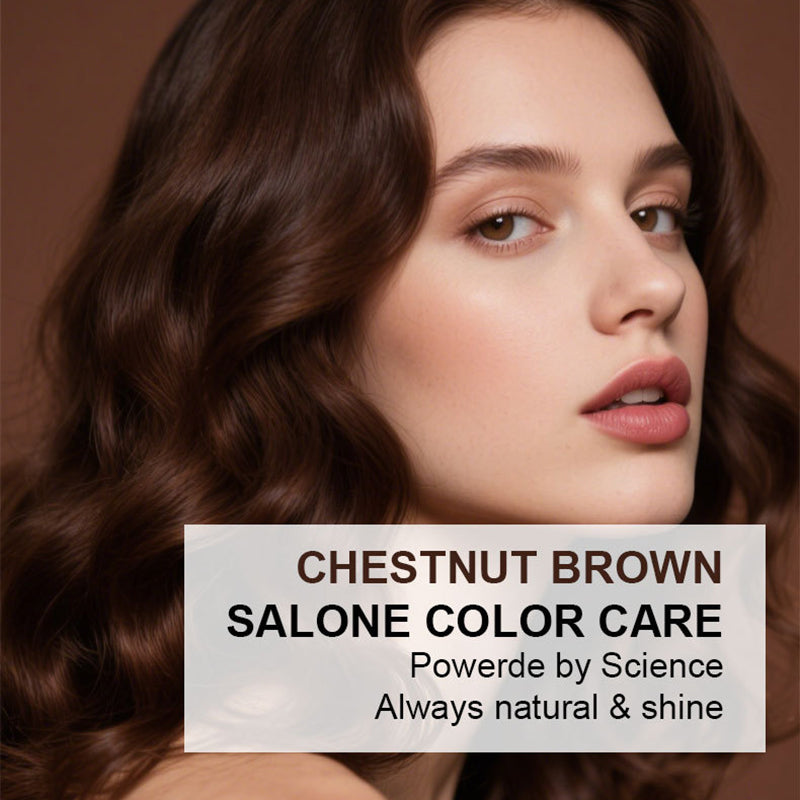 Shampoing colorant aux plantes 4 en 1