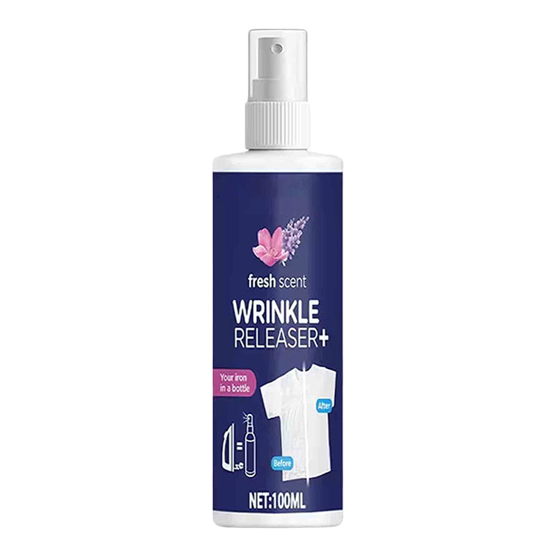 Spray Anti-Plis de Voyage – La solution rapide pour défroisser chemises, costumes et robes sans repassage !