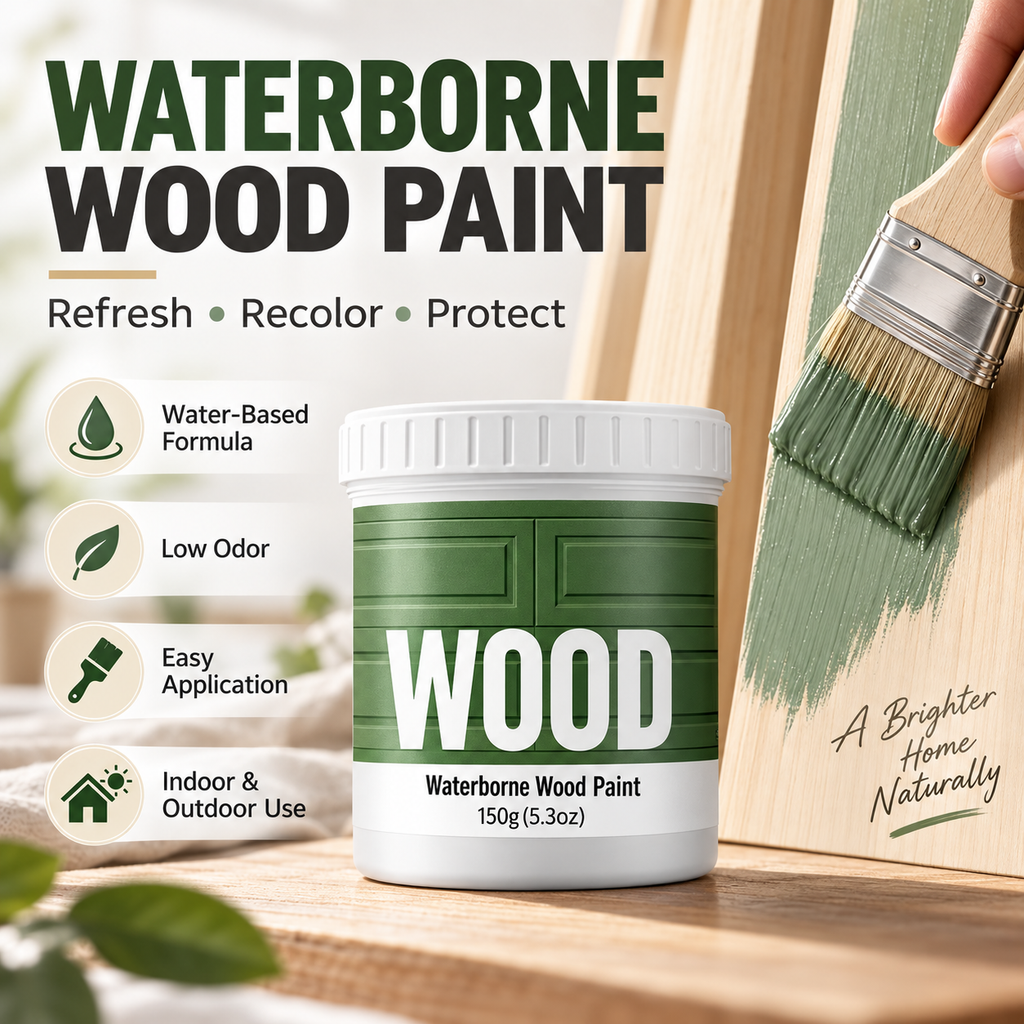 Peinture pour bois à l'eau Peinture de rénovation de meubles écologique