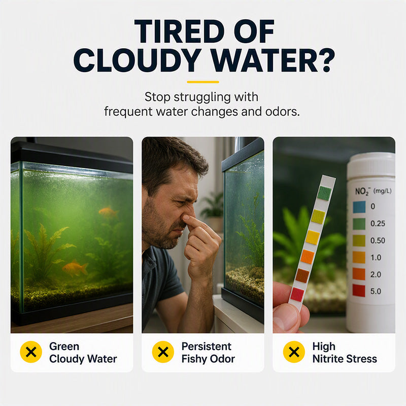 Pastilles professionnelles de purification d'eau pour aquarium