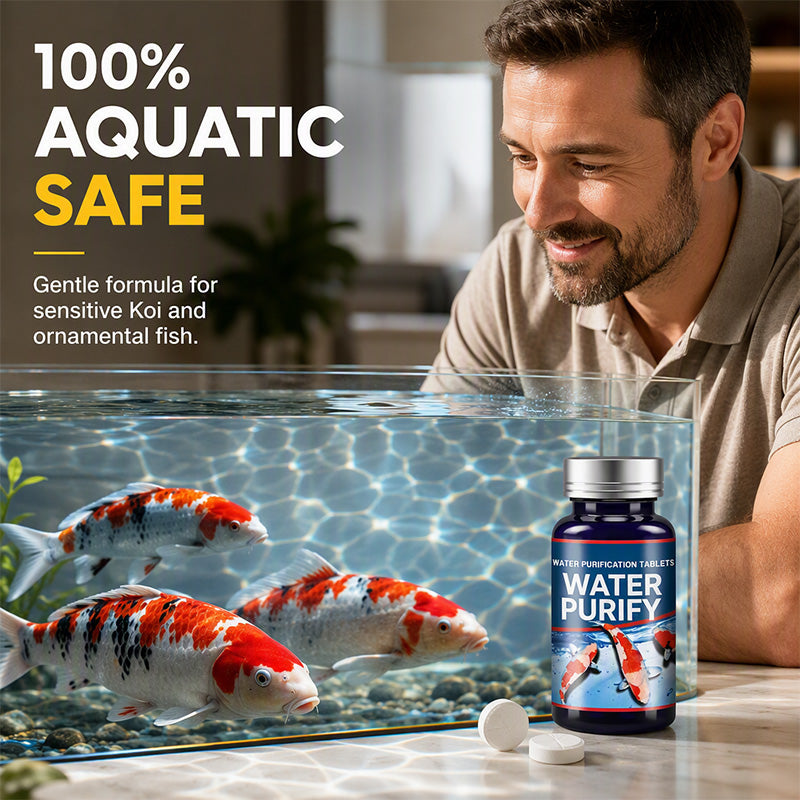 Pastilles professionnelles de purification d'eau pour aquarium