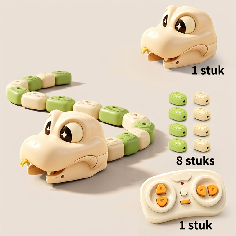 Serpent magnétique RC – Jeu de combat et queue segmentée