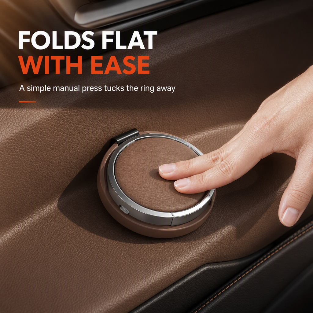 Porte-gobelet de voiture pliable multifonctionnel, support de rangement pour boissons et bouteilles d'eau à grand diamètre