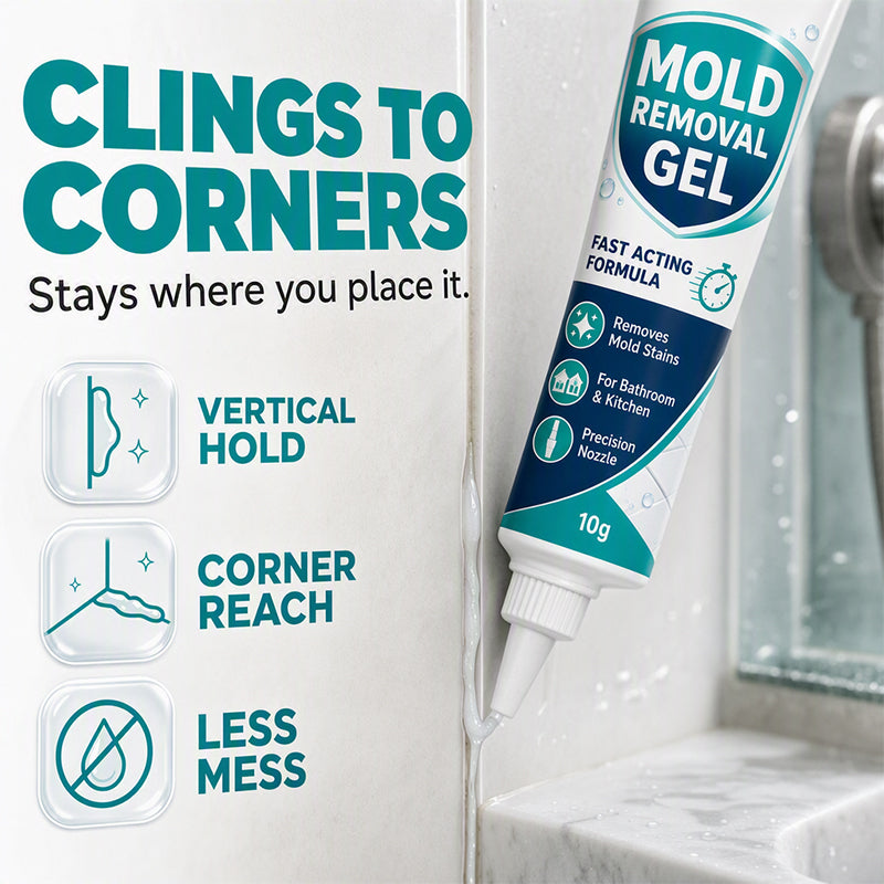 Gel nettoyant anti-moisissures | Joints et mastic