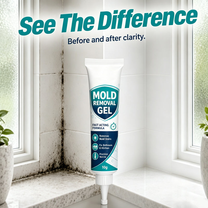 Gel nettoyant anti-moisissures | Joints et mastic