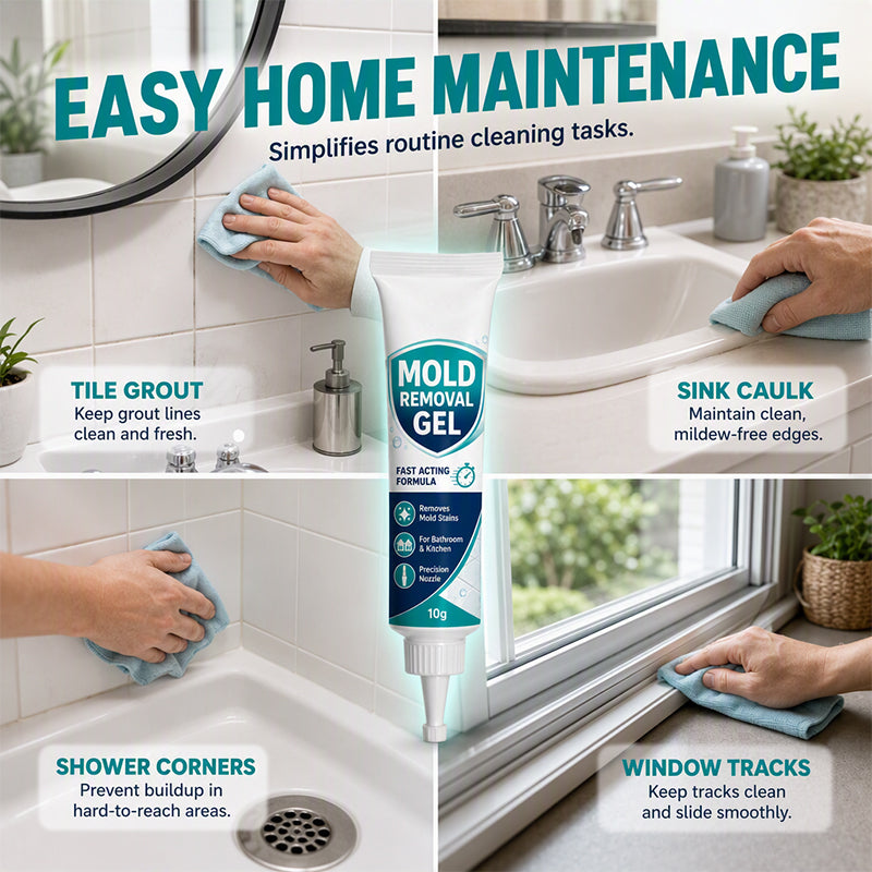 Gel nettoyant anti-moisissures | Joints et mastic