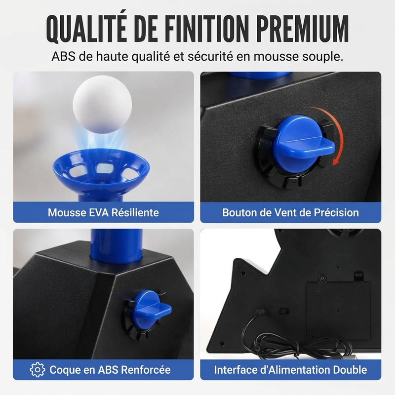 Jouet de tir à la cible avec balles flottantes électriques et alimentation USB