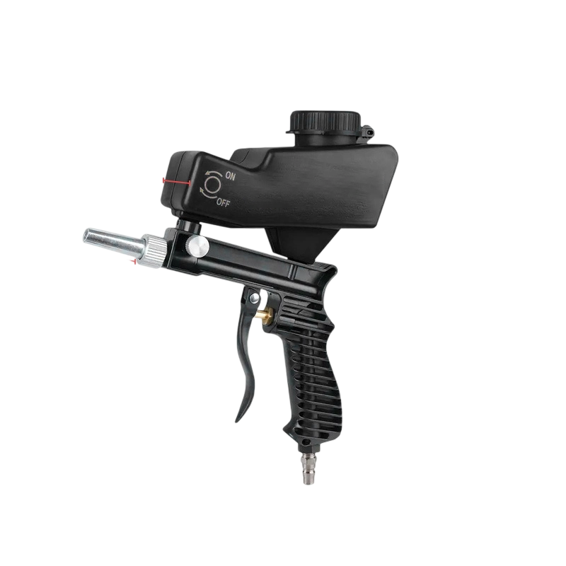 Pistolet de sablage pneumatique portatif