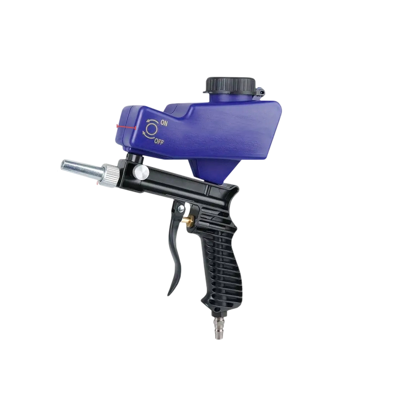 Pistolet de sablage pneumatique portatif
