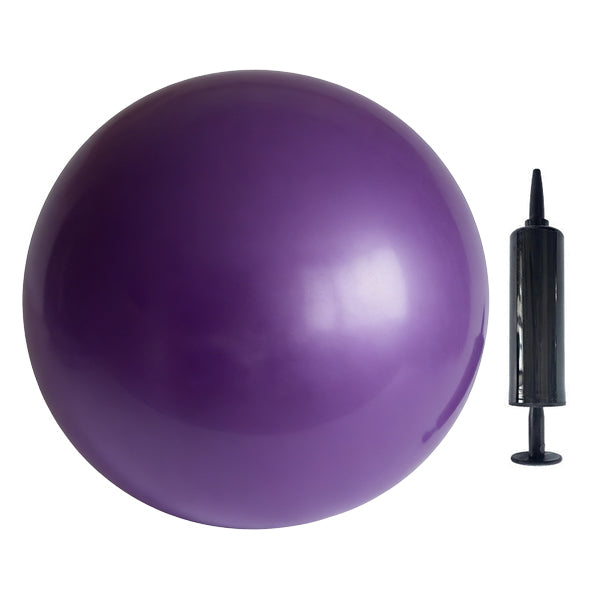 Ballon de Pilates de 23 cm – Anti-éclatement, pompe incluse et idéal pour le fitness